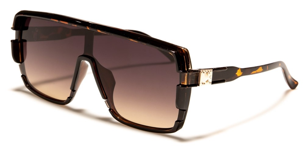 RECTANGLE SHIELD UNISEX FASHION GLASSES