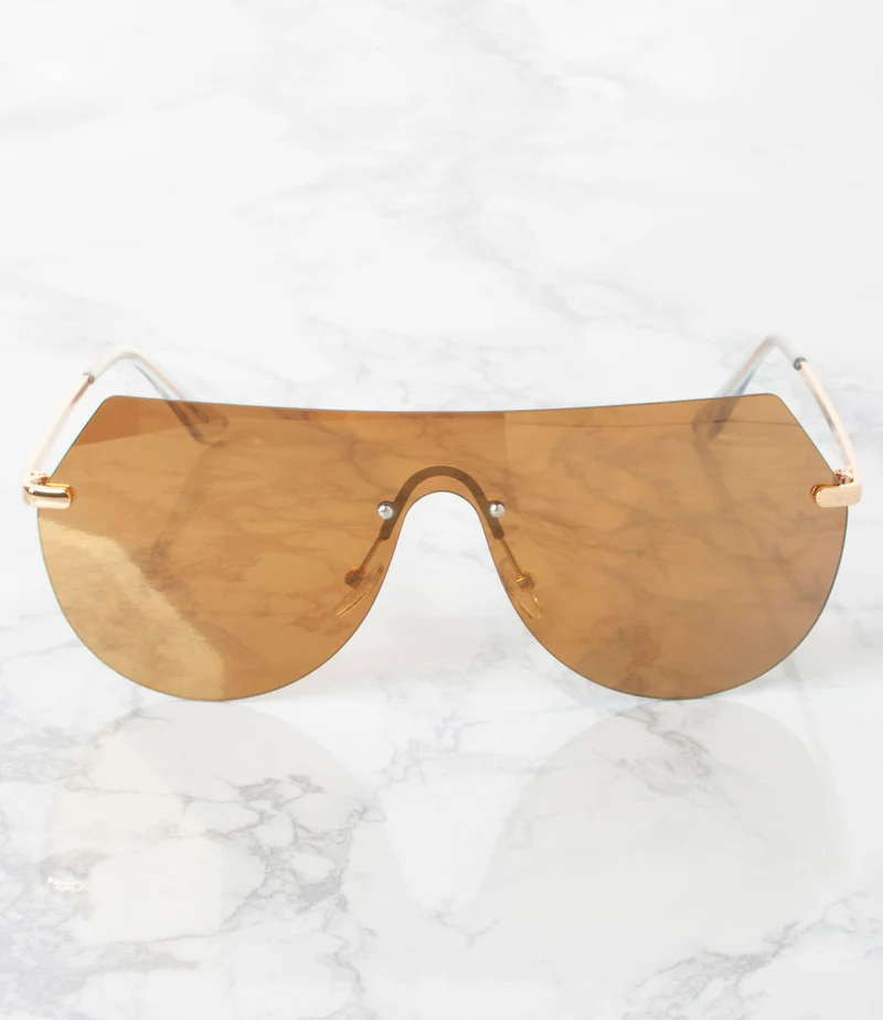 Fashion single color women's sleek glasses