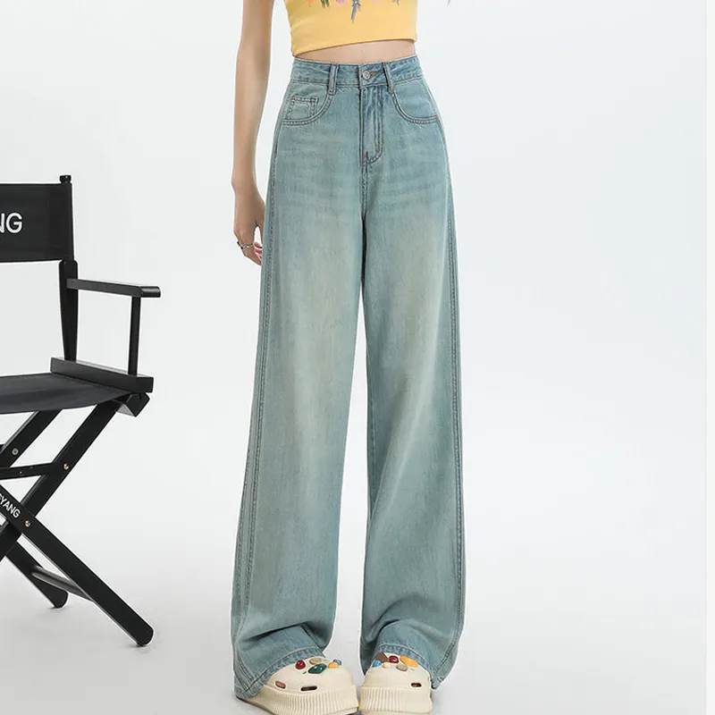 Women's Daily Casual Streetwear Solid Color Full Length Straight Pants