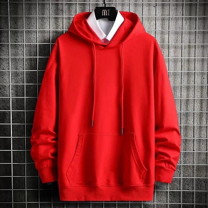 Stylish Multi-Color Hooded Sweatshirt for Men – Comfortable Cotton Casual Wear for Sports, Outdoor Activities, and Everyday Use