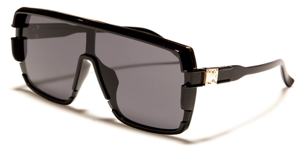 RECTANGLE SHIELD UNISEX FASHION GLASSES